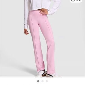 PINK Victoria's Secret Light Pink Flare Pants